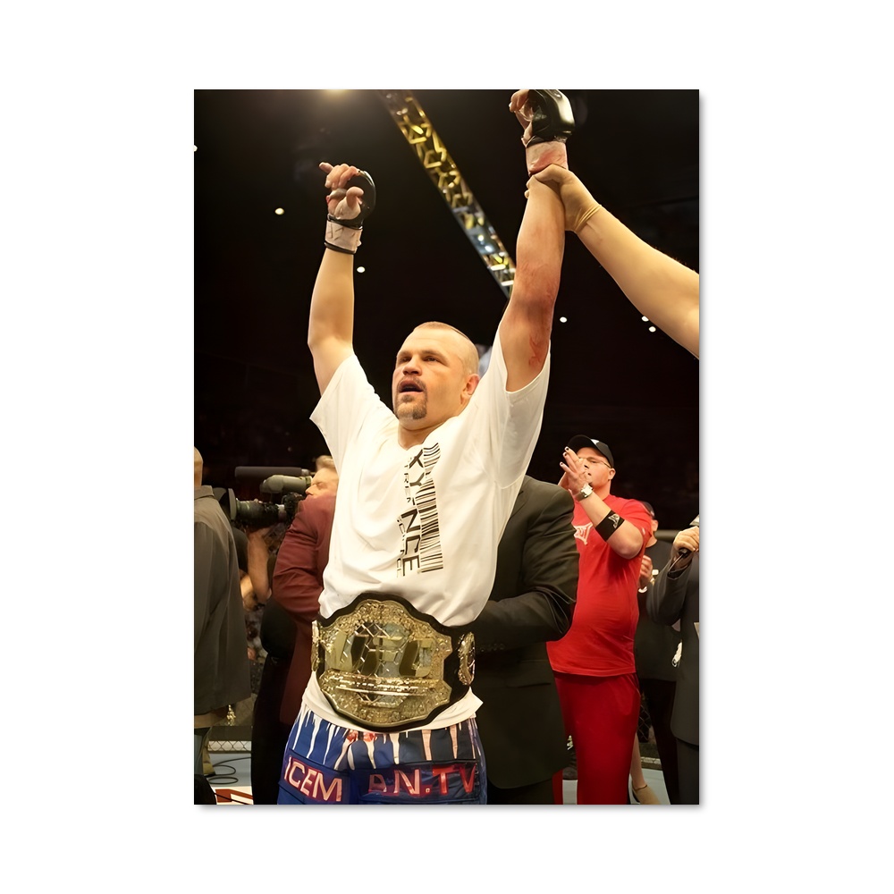 Poster Chuck liddell – affiche MMA